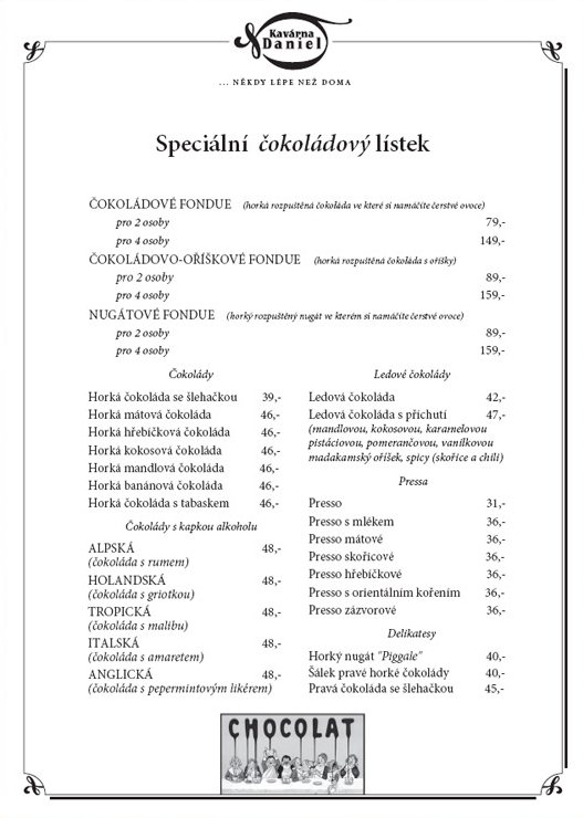 Nápojový lístek – část 3